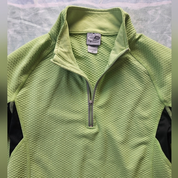Champion green Athletica sweatshirt size Medium - Picture 10 of 11